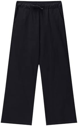 Casual Cotton Linen Pants Summer Lightweight Lounge relieving day