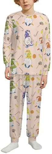 Snuggle with MEIKKO Kids Snowflake Pajama Set