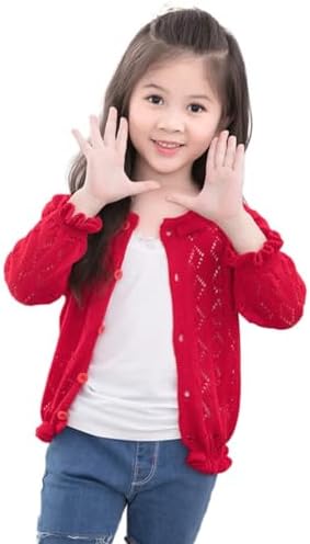 Boys Girls Ribbed Knit Sweater