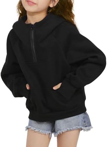Hvididan Girls Super Soft Fleece Athletic Hoodie