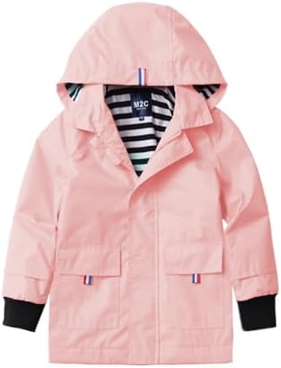 M2C Boys Girls Rain Jacket Waterproof Warm