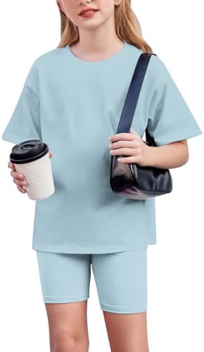 Generic Girls Loose Tracksuit Set for Ages 5-15