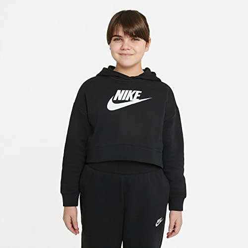 Nike Little Kids Sportswear Club Fleece Crop Hoodie