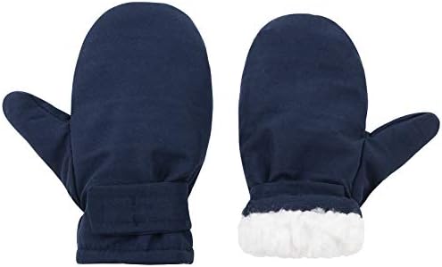 American Trends Lined Fleece Toddler Winter Gloves - Soft Waterproof and Cutesy