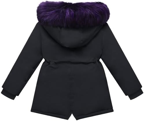 Girl Winter Coats Heavyweight Puffer Jacket for Kids Warm Parka
