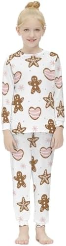 Adorable Thermal Girls Underwear Set for Christmas
