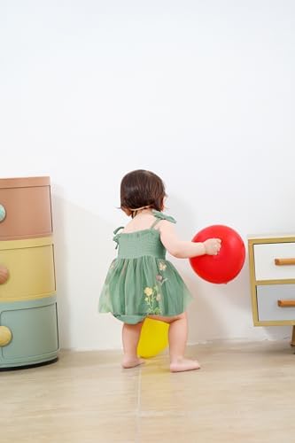 Baby Girl 1st Birthday Romper