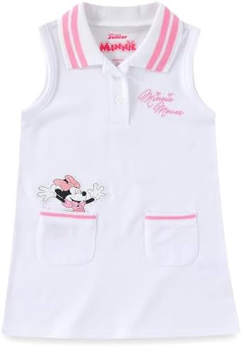 Stylish Disney Minnie Mouse Collar Dress for TODDLERS BIG KIDS