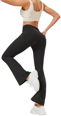 Jinhiteam Womens Tummy Control Workout Leggings