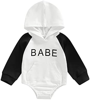 LIOMENGZI Newborn Baby Romper Pullover Jumpsuit White-D 3-6 Months