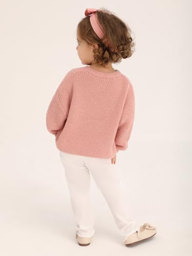 EHOO Baby Boy Knit Sweater for Toddler Girls Fall Winter Cozy Dress
