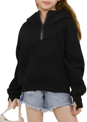 Hvididan Girls Super Soft Fleece Athletic Hoodie
