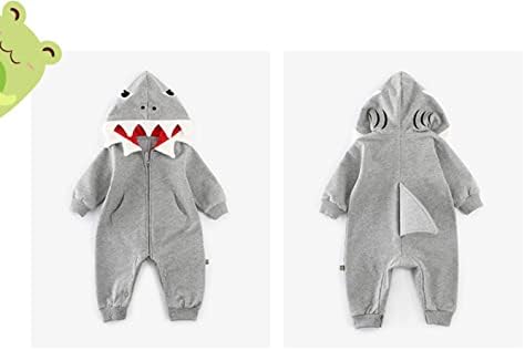 XFGLCK Halloween Fox Hoodie Romper for Baby