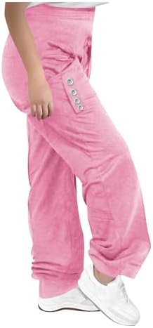 Wide-Leg Casual Pants for Teens