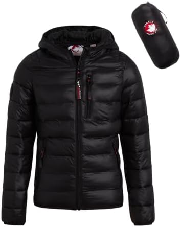 Canada Weathgabe Girls Puffer Jacket - Lightweight Durable Perfect for Kids 7-16
