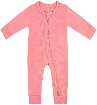Soft Bamboo Pjs for Baby Reversible Sleepers All Day Comfort
