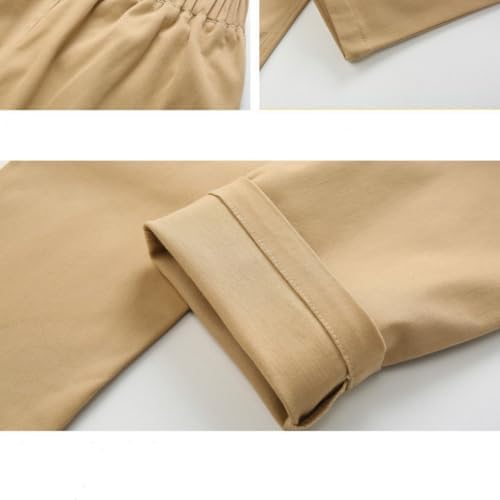 Elastic Waist School Pants for Kids 10-12 3T