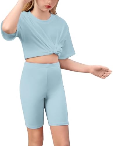 Generic Girls Loose Tracksuit Set for Ages 5-15