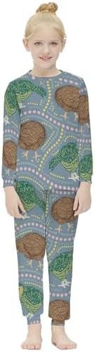 Girls Thermal Pajama Set