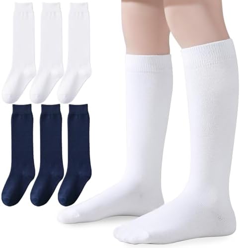 Knee high socks for girls and boys - school uniform