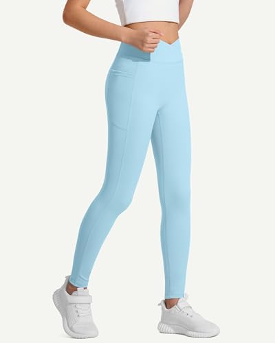 JOCMIC Girls V-Cross Waist athletic wear