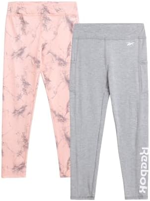 Reebok Girls Leggings 2 Pack Active Performance Tights
