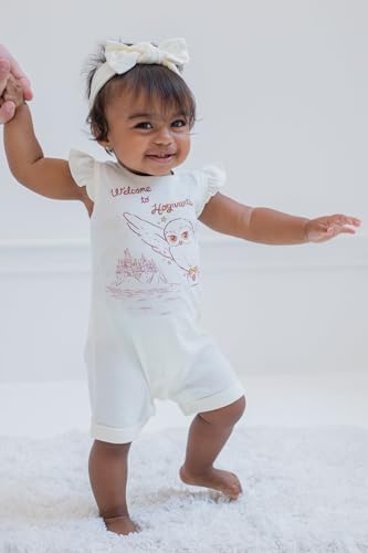Harry Potter Charm Style - Hedwig Owl Romper Headband for Baby