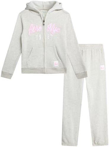 Cozy Trendy - 2-Piece Fleece Set for Girls - Aeropostale Inspired