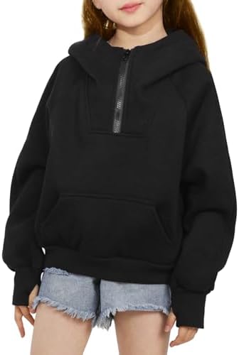 Hvididan Girls Super Soft Fleece Athletic Hoodie