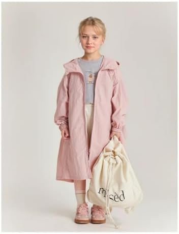 Girls Waterproof Rain Jackets for Kids
