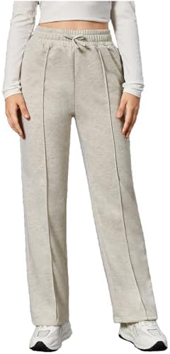 Floerns Girls Casual Drawstring High Waist Sweats