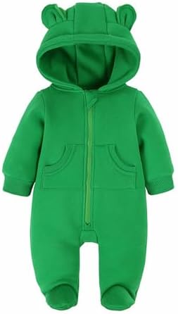 Perfect for Newborn Girls - Long Sleeve Romper Jumpsuit