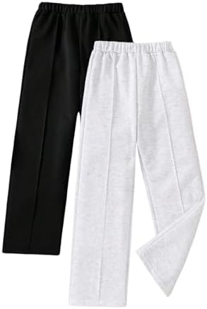 2-Piece elastic waistband track pants