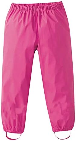 Kids Baby Rain Pants for US Toddlers waterproof Cotton Pants