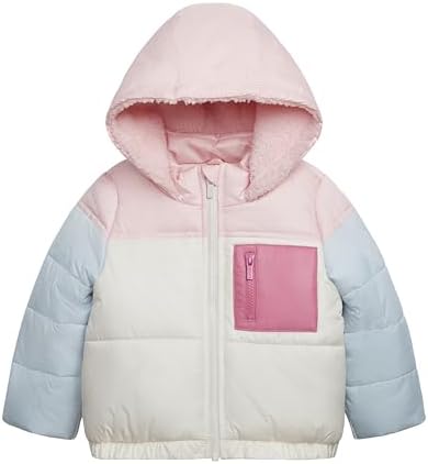 Carters Girls Fleece Lined Puffer Jacket
