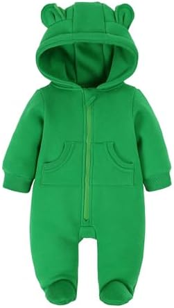 Perfect for Newborn Girls - Long Sleeve Romper Jumpsuit