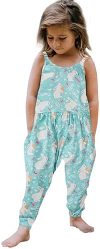 Cute Easter Bunny Knit Romper for Baby Girl
