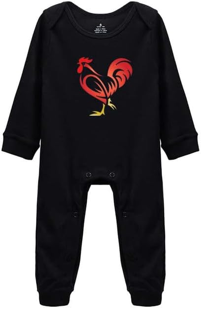 Leyumgavry Baby Chicken Rooster Romper