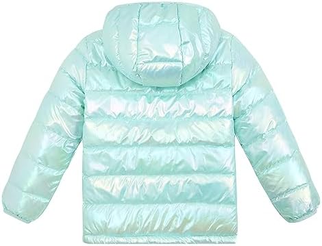 Warm Hooded Puffer Jacket for Girls