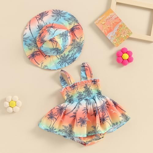 Mubineo Baby Girl Summer Romper Dress