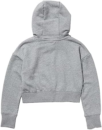 Nike Girls Sportswear Club Fleece Crop Hoodie