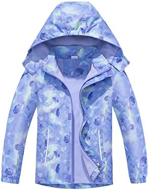 Girls Waterproof Rain Jacket Adventure