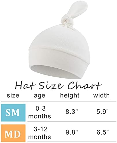 JANGANNSA Stretchy Organic Cotton Baby Beanie