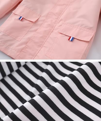 M2C Boys Girls Rain Jacket Waterproof Warm