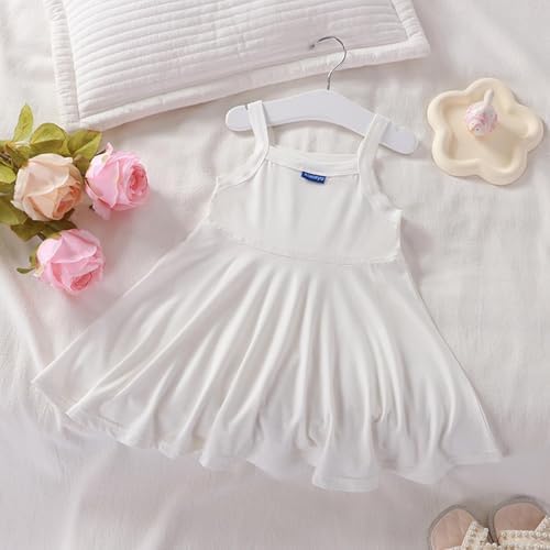 Loving Thoughts Kids cotton sleeveless spaghetti strap dress