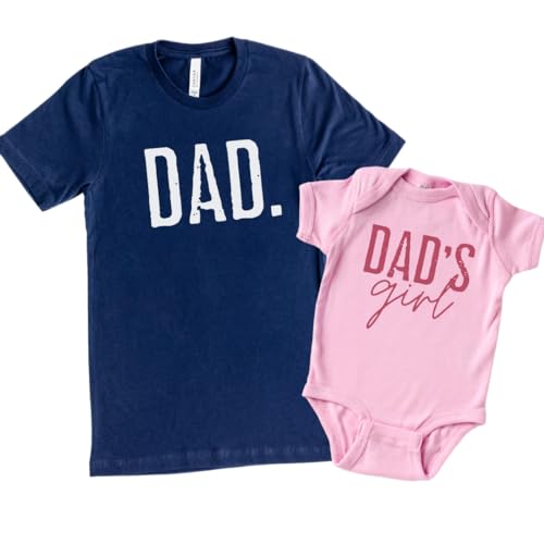 Dad and Daughter Matching 100 Cotton Outfit