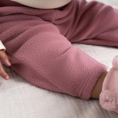 Gerber Baby Girls Microfleece Pants 4-Pack