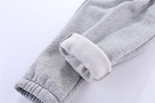 Mud Kingdom Kids Cozy Fleece Jogger Pants Winter Bear