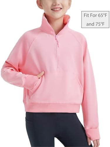 EXARUS Girls Crop hoodie pullover