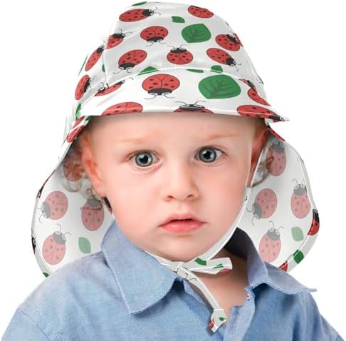 Lemon Yellow UPF 50 Toddler Sunhat - Adjustable Beach Cover for Kids
